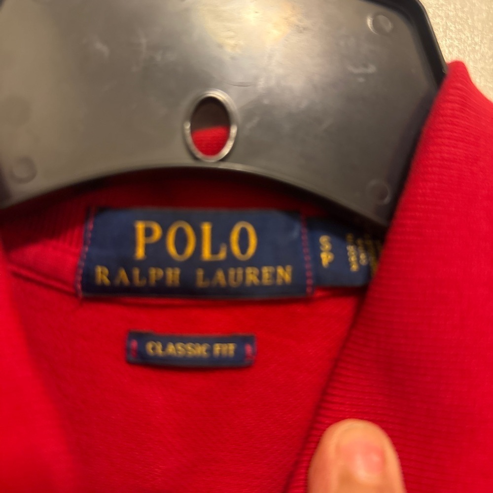 Ralph Lauren Vibrant Red Polo. Classic hard to find. - Picture 3 of 7